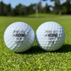 Custom Name I'm Not Lost I'm Hiding Golf Ball LM32 899855