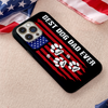 Custom Name Best Dog Dad Ever American Flag Phone Case TH10 169807