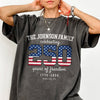 Custom Family Name Celebrating 250 Years Of Freedom 1776-2026 Comfort Shirt TH10 170241