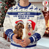 Custom Dog Photo Admit it! Life Would Be Boring Without Me Ugly Sweater CH07 896286