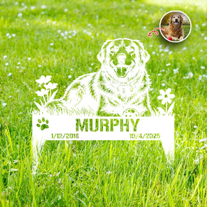 Custom Dog Cat Photo For Memorial Garden Stake TH10 898337