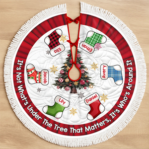 It's Not What Under The Tree That Matters Christmas Tree Skirt TH10 896331