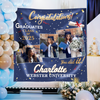 Personalized Congratulations Graduation Backdrop with Photo Class of 2026 Party Decor CH07 910192