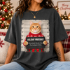 Custom Photo Cat Mugshot Funny Holiday Comfort Shirt For Cat Lover HA75 919590
