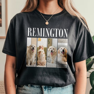 Custom Dog Photo Bootleg Comfort Color Shirt Gift For Dog Lovers CH07 899376