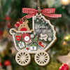 Personalized Baby's First Christmas Shaker Ornament LM32 895801
