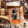 Personalized Vintage Photo Dad Gift For Father's Day Beer Glass TH10 170079