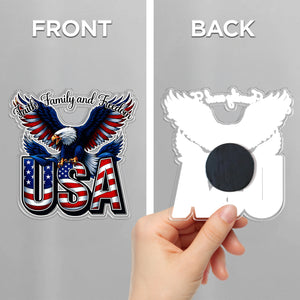 USA 250th Anniversary America 250 1776-2026 Eagle Us Flag Acrylic Magnet HA75 898752