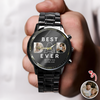 Custom Photo Best Dad Ever Men's Wrist Watch For Dad TH10 894263