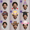 Custom Funny Face Temporary Tattoos - Personalized Favors for Birthdays, Graduations LM32 899989