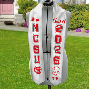 Personalized Senior Graduation Stole – Custom Graduation Sash Gift LM32 897705