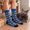 Personalized Dog Cat Photo Crew Socks Pet Lover Gift HO82 903924