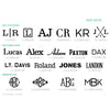 Custom Monogrammed Name Canvas Golf Shoe Bag Gift for Dad, Golfers, Golf-Loving LM32 670435