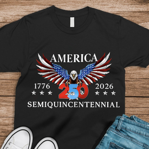 250 Years America Semiquincentennial Dark Shirt CH07 899072