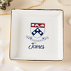 Custom School Logo Jewelry Dish Personalized Graduation HO82 901610