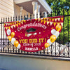 Congratulation You Did It Non-Pleated Fan Flag Graduation's Day TH10 898743