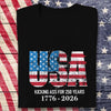 Kicking Ass For 250 Years Of Freedom Patriot Dark Shirt LM32 895157