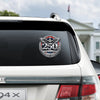 United States Of America 1776-2026 Anniversary - America 250 Car Window Decal Sticker CH07 910390