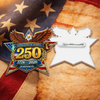 Custom Name USA 250 1776-2026 Anniversary Acrylic Pin CH07 911082