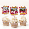 Custom Photo Graduation Favors Senior Night Cupcake Toppers HO82 893586
