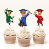 Custom Funny Face Class of 2026 Cupcake Toppers for Graduation Party HO82 901348