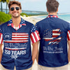 Custom Patriotic American Flag We The People, 250 Years Of Freedom Hawaiian Shirt LM32 668987