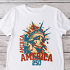 New! America 250 USA Freedom Liberty America 250 Anniversary Bright Shirt HO82 894556
