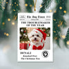 Custom Photo The Pet Times Christmas Acrylic Ornament TH10 894397