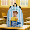 Custom Photo Grade Pennant Spirit Backpack - Personalized Gift For Back To School HO82 902830