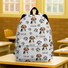 Custom Photo Dog Cat Paw Backpack Gift For Dog Cat Lover CH07 910650