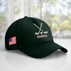 Custom Name Golf Classic Cap - USA Flag Patriotic Hat HO82 902304
