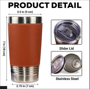 Like Father Like Daughter - Gift From Daughter, Engraved Tumbler 210905