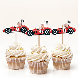 Custom Face Facing Party Cupcake Toppers Personalised Birthday Gift Party Decor HO82 893578