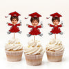Custom Kids Face Class of 2026 Graduation Decoration Funny Cupcake Toppers LM32 893289