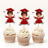 Custom Kids Face Class of 2026 Graduation Decoration Funny Cupcake Toppers LM32 893289