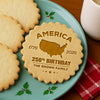 Personalized America 250th Birthday 1776-2026 Cookie Stamp HA75 898448