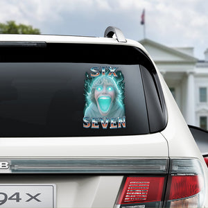 Funny Six Seven The Mason 67 Kid Gen Alpha Meme Decal Sticker HO82 900500