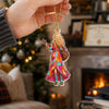 Dolly Pink Guitar Christmas Ornament, Country Music Legend Acrylic Ornament Gift HO82 903700