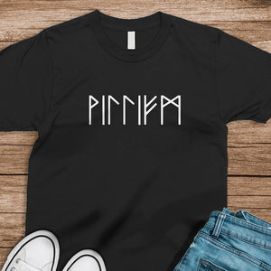 Personalized Name In Runes Viking Dark Shirt Gift For Family HO82 900932