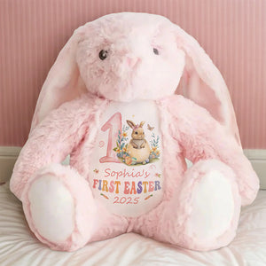 Custom Name My Child's First Easter Bunny Plush TH10 892481