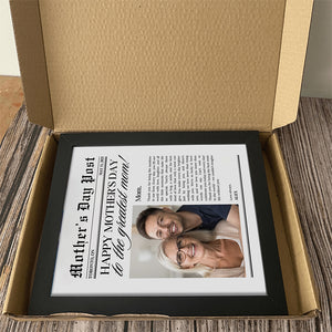 Custom Photo The Greatest Mother For Mother's Day Picture Frame TH10 892597