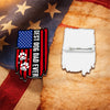 Best Dog Dad Ever Paw American Flag Acrylic Pin TH10 169383
