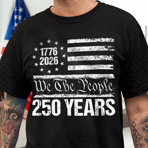 250 Years USA 250th Birthday 1776-2026 Eagle Flag Dark Shirt HO82 894566