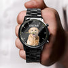 Custom Pet Photo Men's Watch Gift For Dog Cat Lovers HO82 894146