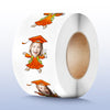 Custom Funny Face Class of 2026 Graduation Roll Sticker TH10 898795