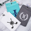 Personalized Embroidered Golf Towel for Golfer, Golf Ball Marker HA75 898636