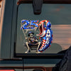 We The People Fisherman 250 Years Of Freedom Car America Window Decal Sticker LM32 899195