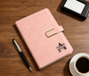 Custom Journal Engraved Leather Notebook Set With Pen, Gift For Dad, Family Gift LM32 899341