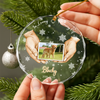 Custom Pet Photo Memorial Glass Ornament TH10 894999