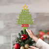 Custom Family Name Christmas Tree Topper For Christmas Holiday CH07 896852
